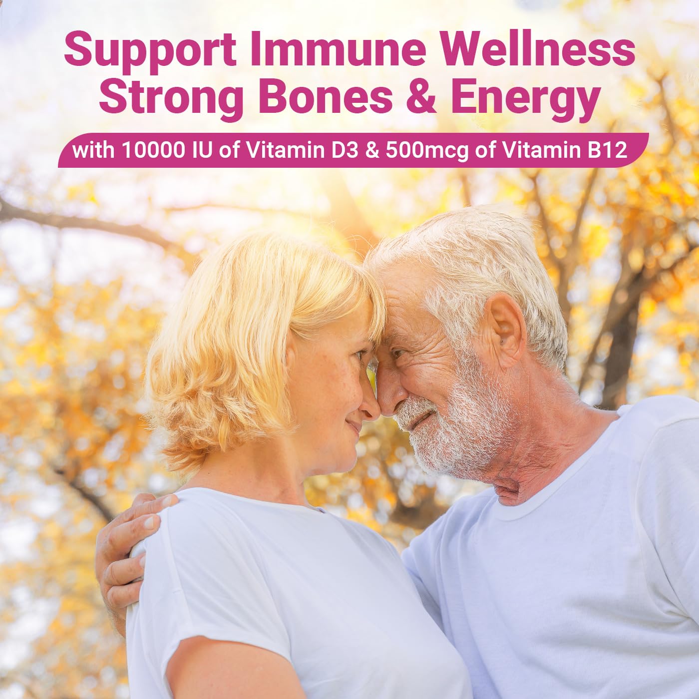 Vitamin D3 B12 Gummies, Vitamin D3 10000 IU & Methylated B12 500mcg — Amazon image 6
