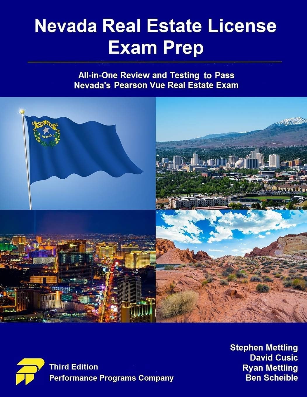 Nevada Real Estate License Exam Prep: All-in-One Review and Testing to Pass Nevada’s Pearson Vue Real Estate Exam 3rd Edition