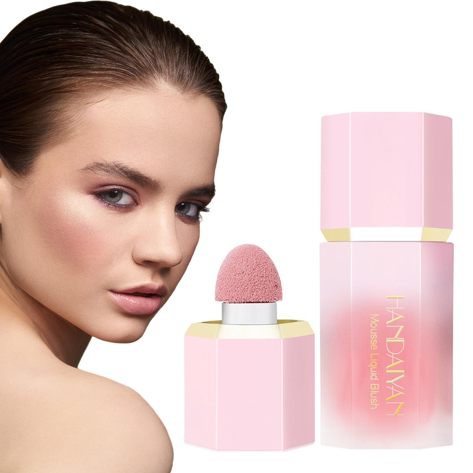 Colorete Liquido, Blush Liquido, Rubor Liquido para Mejillas, Colorete en Crema Líquido, Colorete Líquido para Mejillas, Líquido Blush Colorete, Colorete en Barra Hidratante para Rostro y Cuerpo(#05)