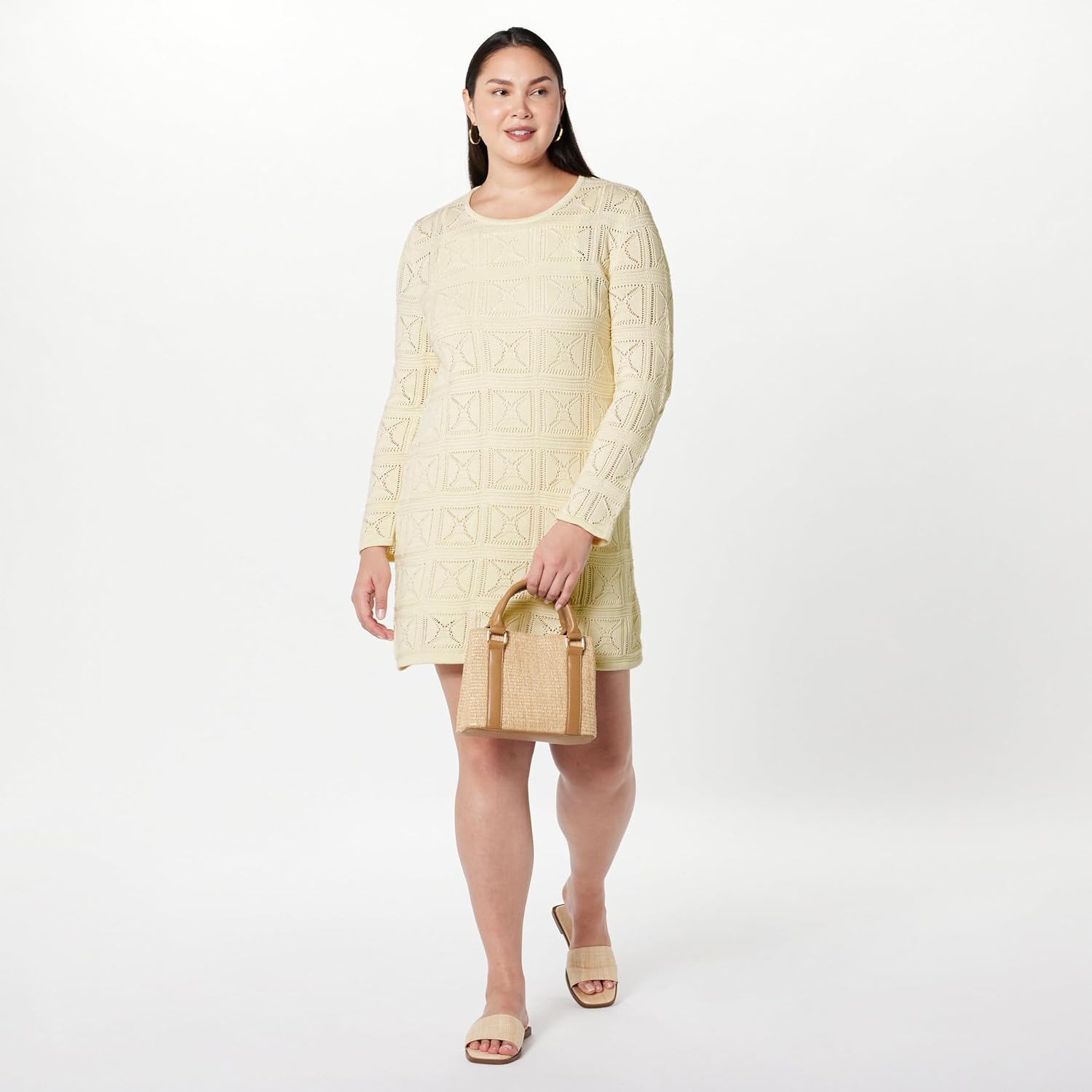 The Drop Women's Laney Crochet Micro Mini Dress - Image 7