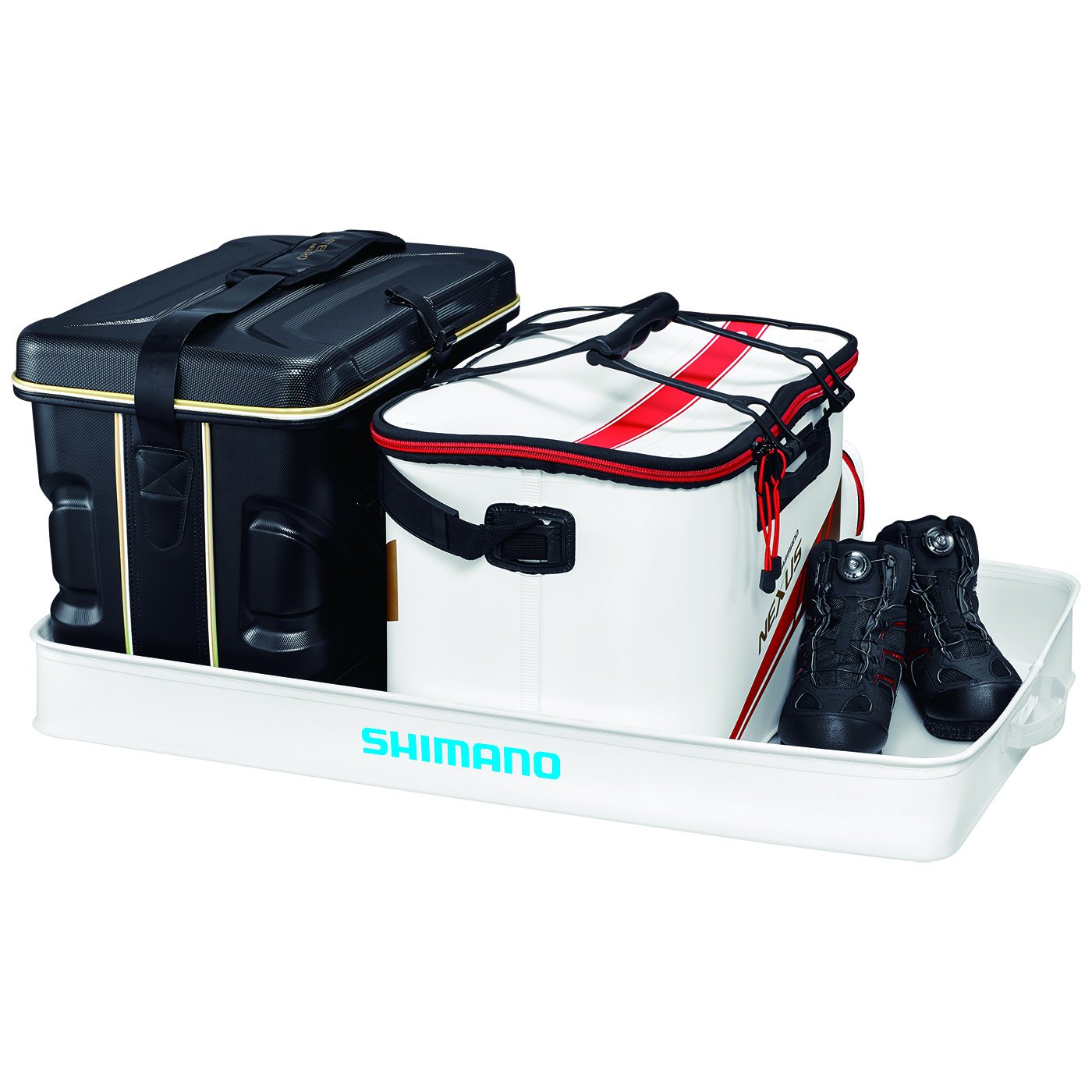 Shimano BK-032Q Trunk Tackle Tray (Hard Type), White, L : Amazon