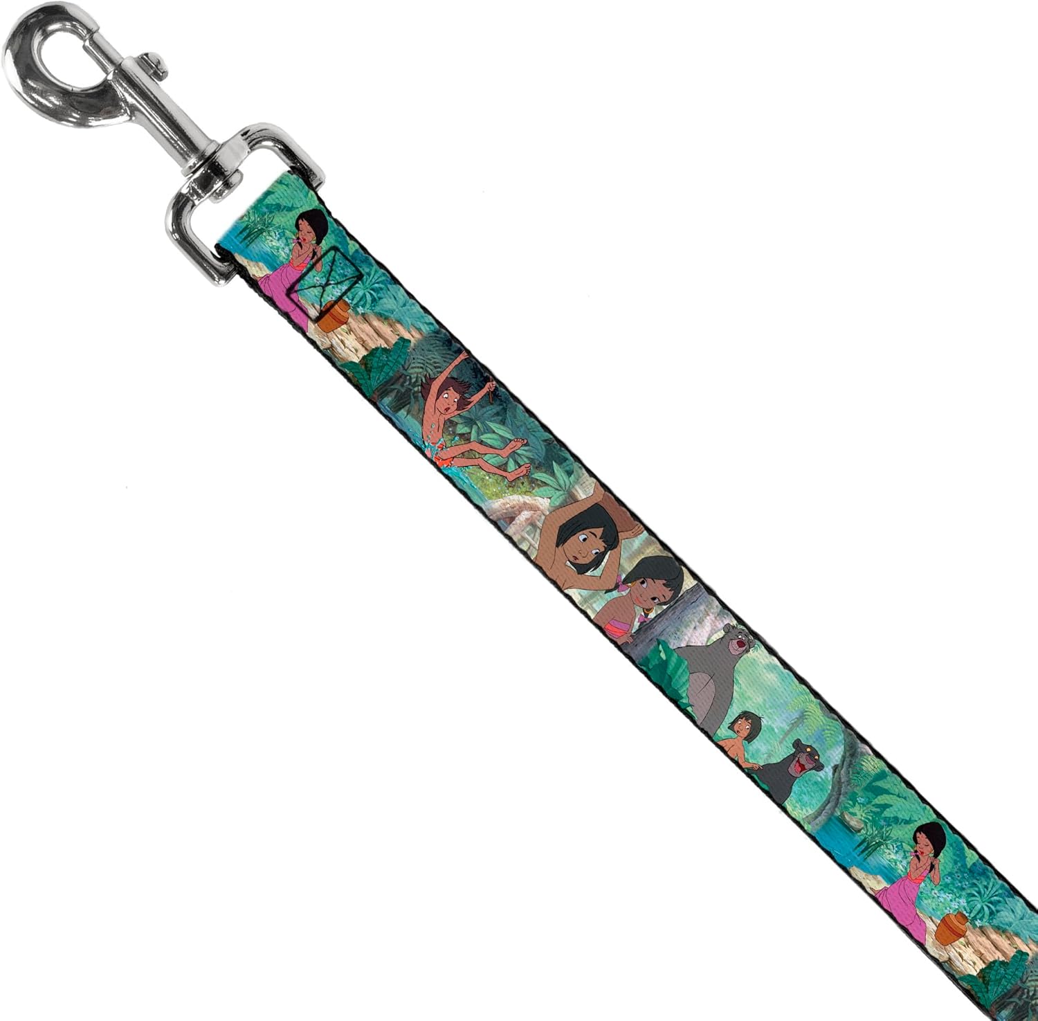 Dog Leash The Jungle Book Scenes 6 Feet Long 1.0 Inch Wide