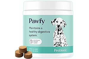 Pawfy Probiotic Soft Chews: Paw-sitive Relief for Gut Health in Dogs