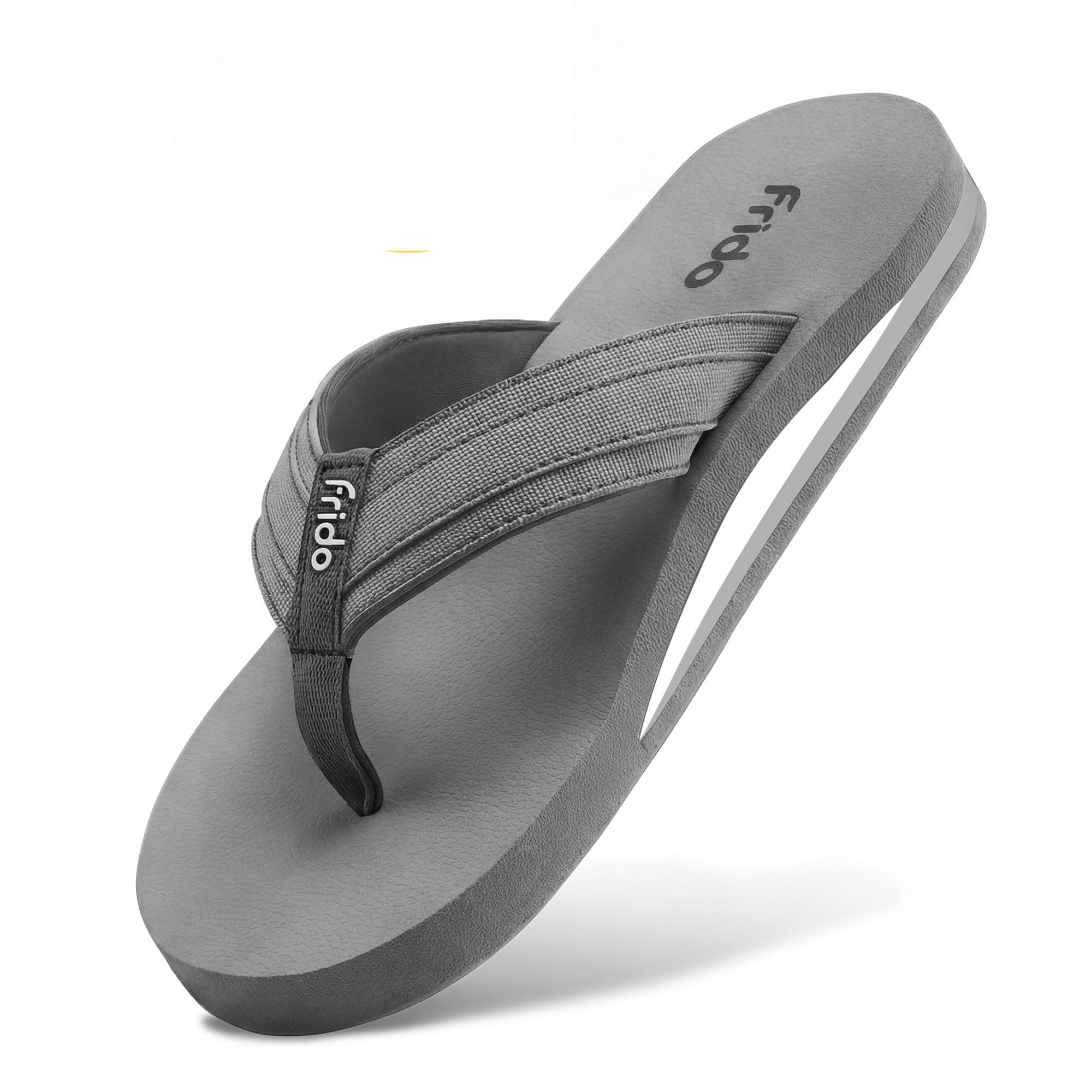 Frido Cloud Comfort Slippers for Women & Men | Available in 2 Options- Arch Support & Without Arch |Orthopedic Soft Home Chappal Unisex Slipper, House Slipper with Anti-Skid Sole for Home Use & Casual