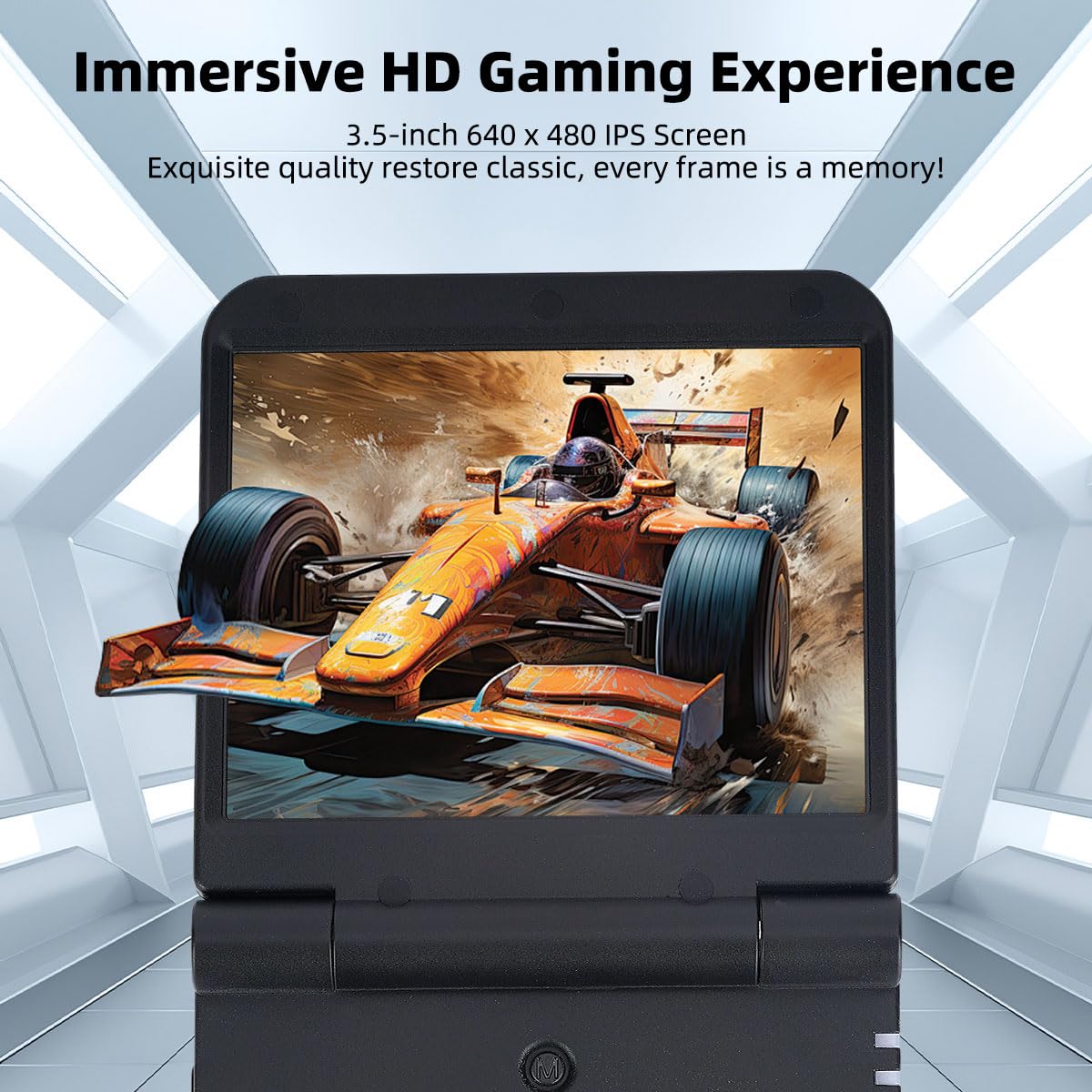 Amazon | Miyoo Flip V2レトロゲーム機、3.5インチIPSクラシック