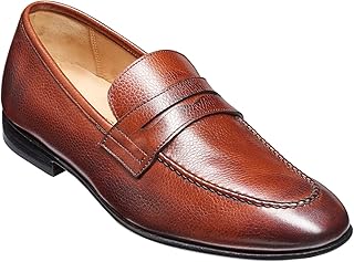BARKER Ledley Handcrafted Men's Leather Loafers - Classic Slip-On Shoes for Casual & Formal Style Price In India