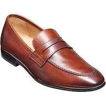 BARKER Ledley Handcrafted Mens Leather Loafers - Classic Slip-On Shoes for Casual & Formal Style