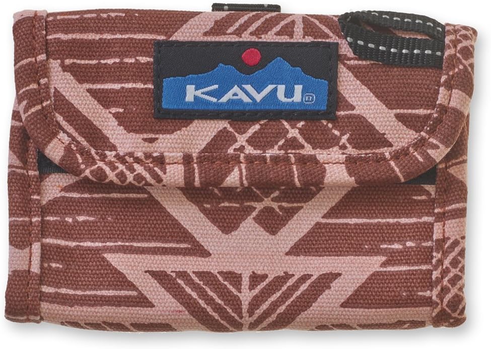 KAVU Wally Trifold Wallet with Coin Pocket and Key Ring