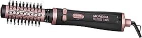 Escova Rotativa, Mondial, Preto/Golden Rose, 1200W, Bivolt - ERB-01