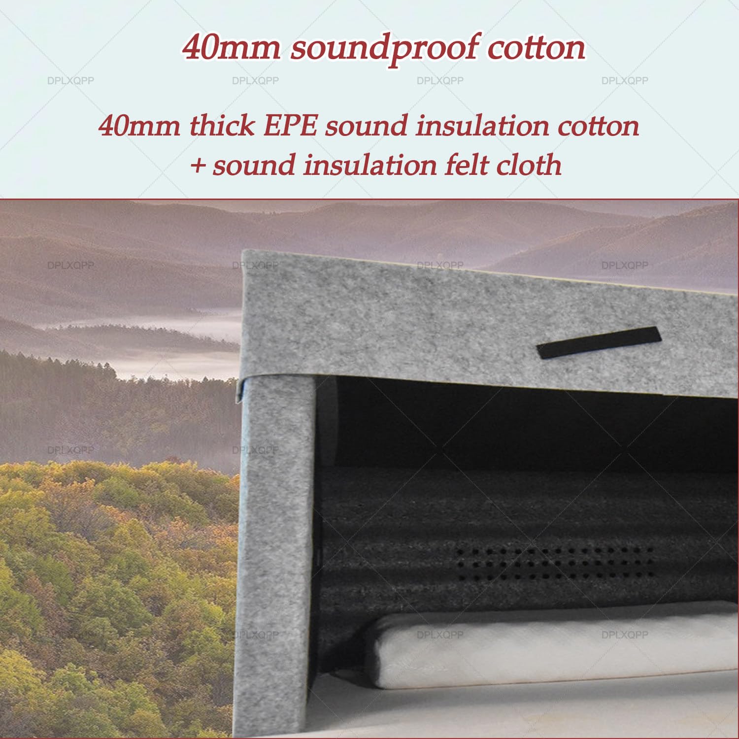Cialda per dormire oscurante, insonorizzata, con sonno assistito dalla musica, design che blocca la luce per sonnellini diurni e privacy