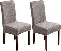 Vista 8 de Fundas para sillas de comedor, fundas para sillas de comedor, fundas elásticas para sillas Parsons, para comedor, cocina, funda protectora