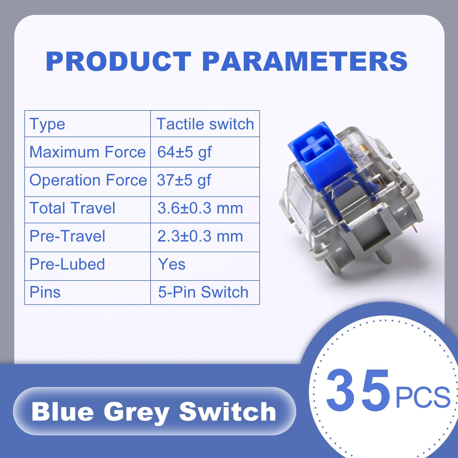 しぃーさんの専用ペジです Amazon.co.jp: YUNZII タクティールキーボードスイッチセット、64gf