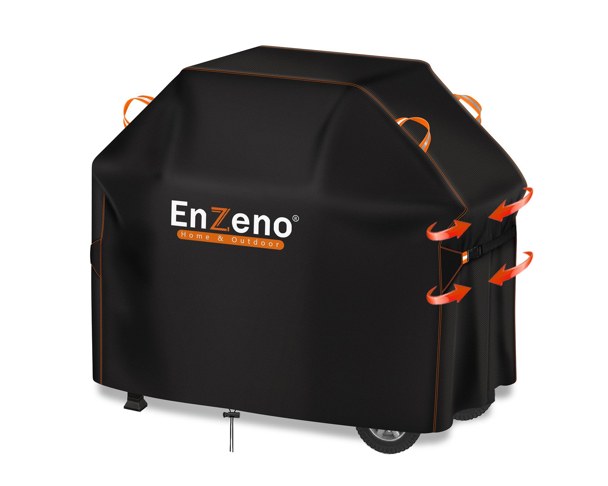 Enzeno BBQ Grill Cover 120x60x120cm Waterproof & UV Resistant
