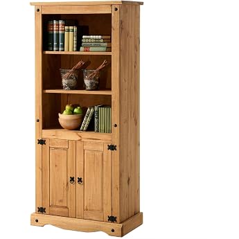 IDIMEX Mexico Furniture Bookcase in Mexico Style Solid Pine