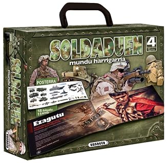 Soldaduen mundu harrigarria