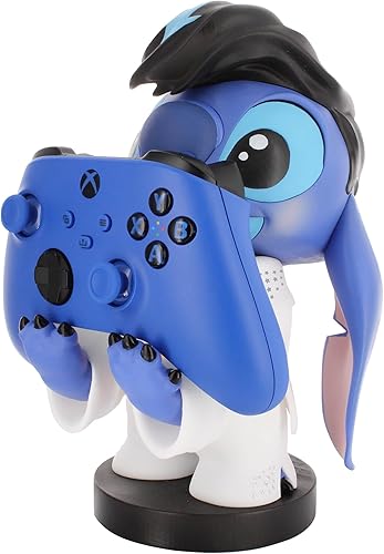 Miniatura 2 de Exquisite Gaming Lilo & Stitch Elvis Stitch - Controlador de juegos original y soporte para teléfono, soporte para dispositivos, cable Guys, figura