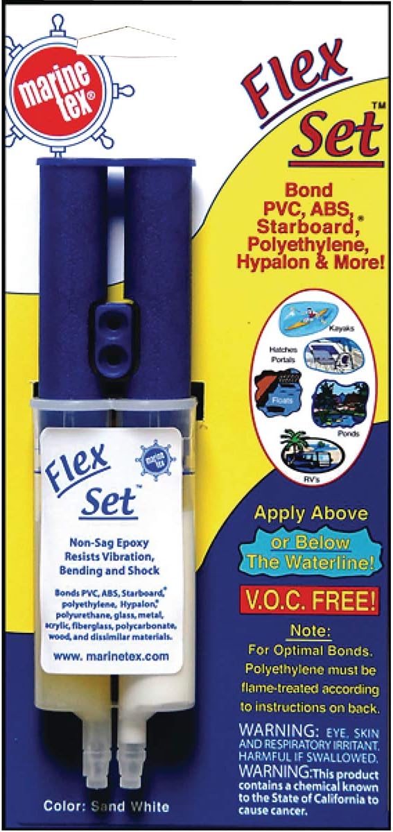 Marine Tex Flex Set Flexible Epoxy Adhesive
