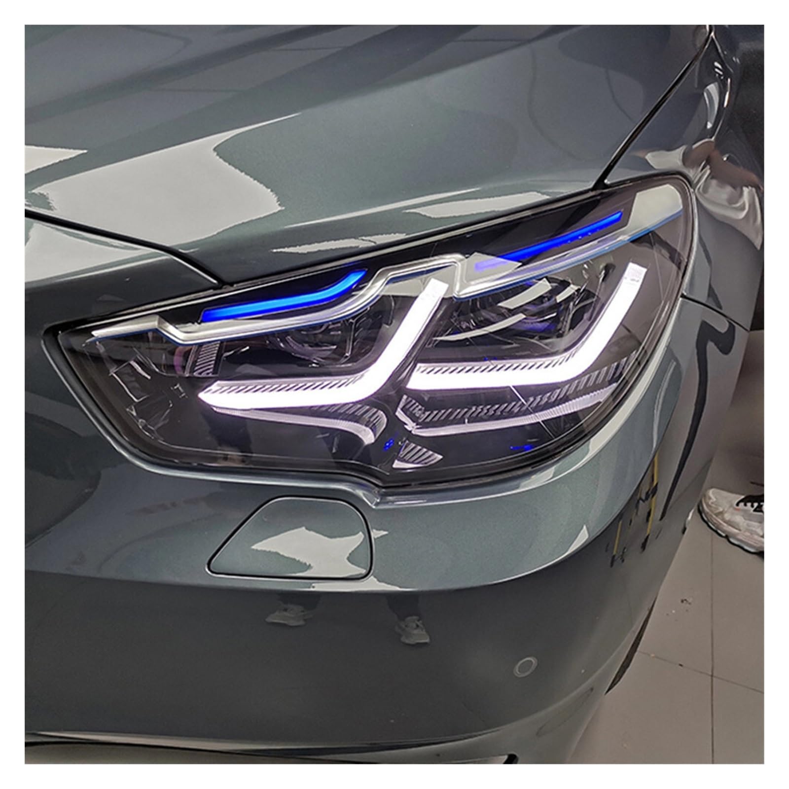 Luci for auto compatibili con i fari BMW F07 GT Serie 5 Aggiornamento più recente M5 Dynamic Signal Lampada anteriore Accessori for auto