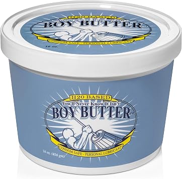 Boy Butter H2O Tub Transparent, 16 oz