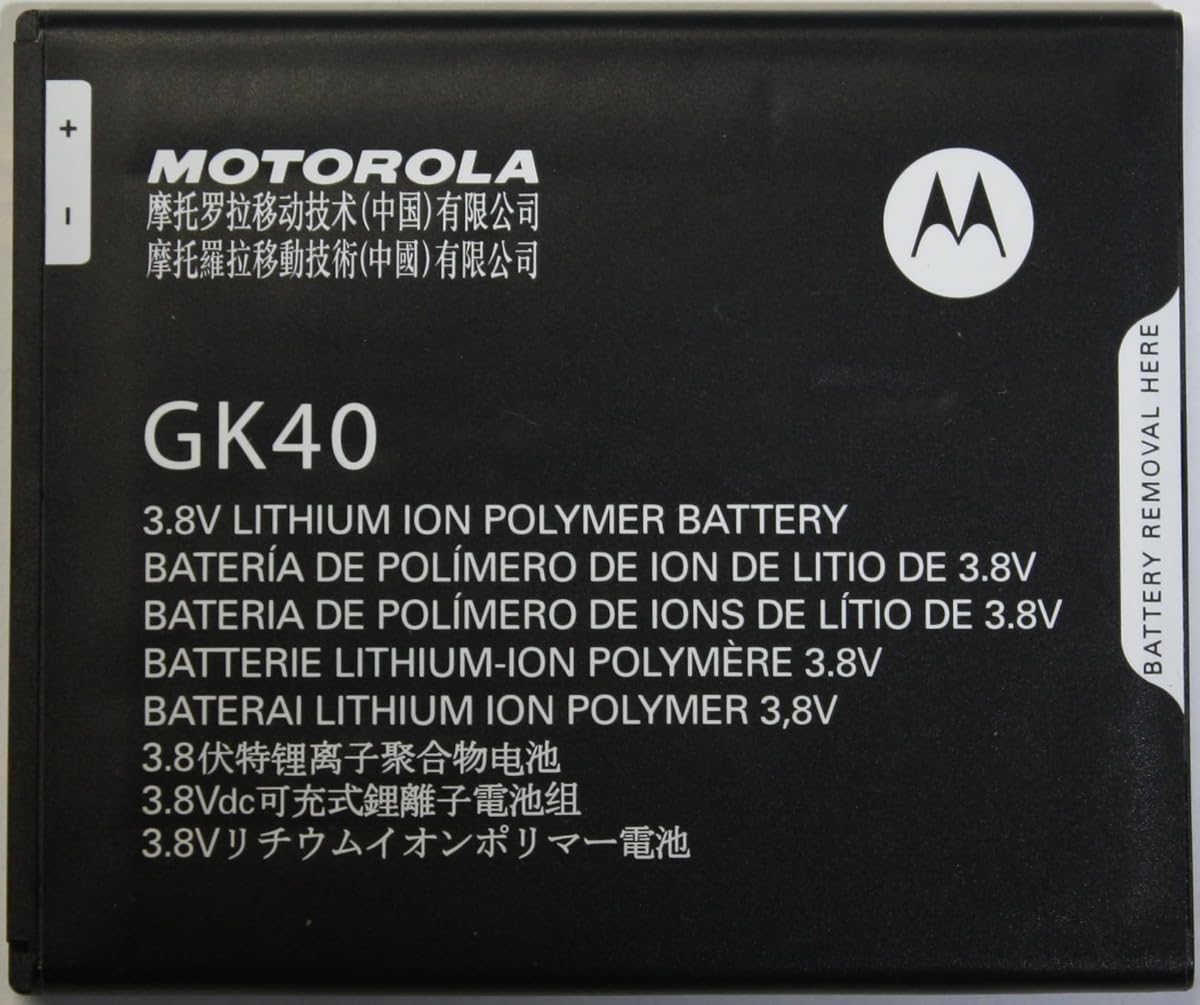 Motorola Original Battery Moto E3, E4, E5 Play, G5, G4, G5 Play | 2800mAh | GK40