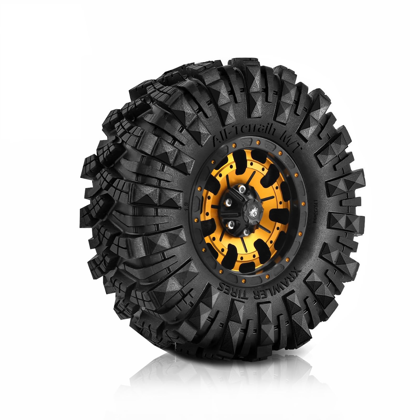 Amazon | WLYEJEA 1.9インチ RCホイールタイヤセット 4個 110mm RC