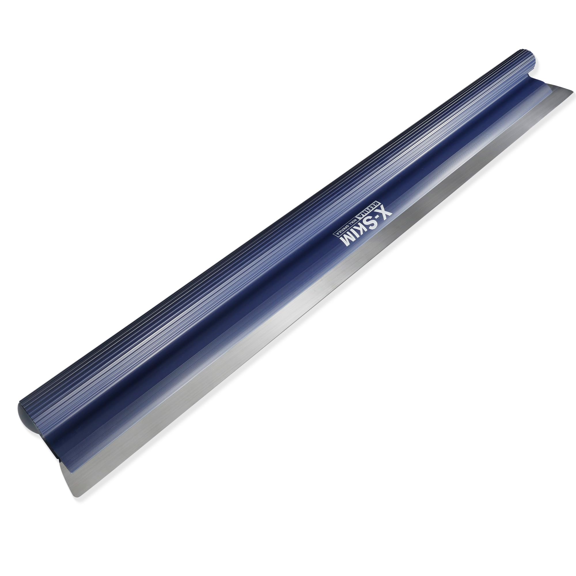 Refina X-Skim Interchangeable Stainless Steel Roll Grip Spatula 44" (1100mm) With 0.3mm Blade230011 from B&Q