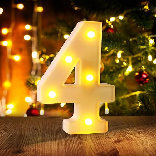 Miniatura 37 de Decoraciones de 15 cumpleaños para niñas y niños, 15 números iluminados para decoraciones de quinceañera, Número 15 decoración para quinceañera,