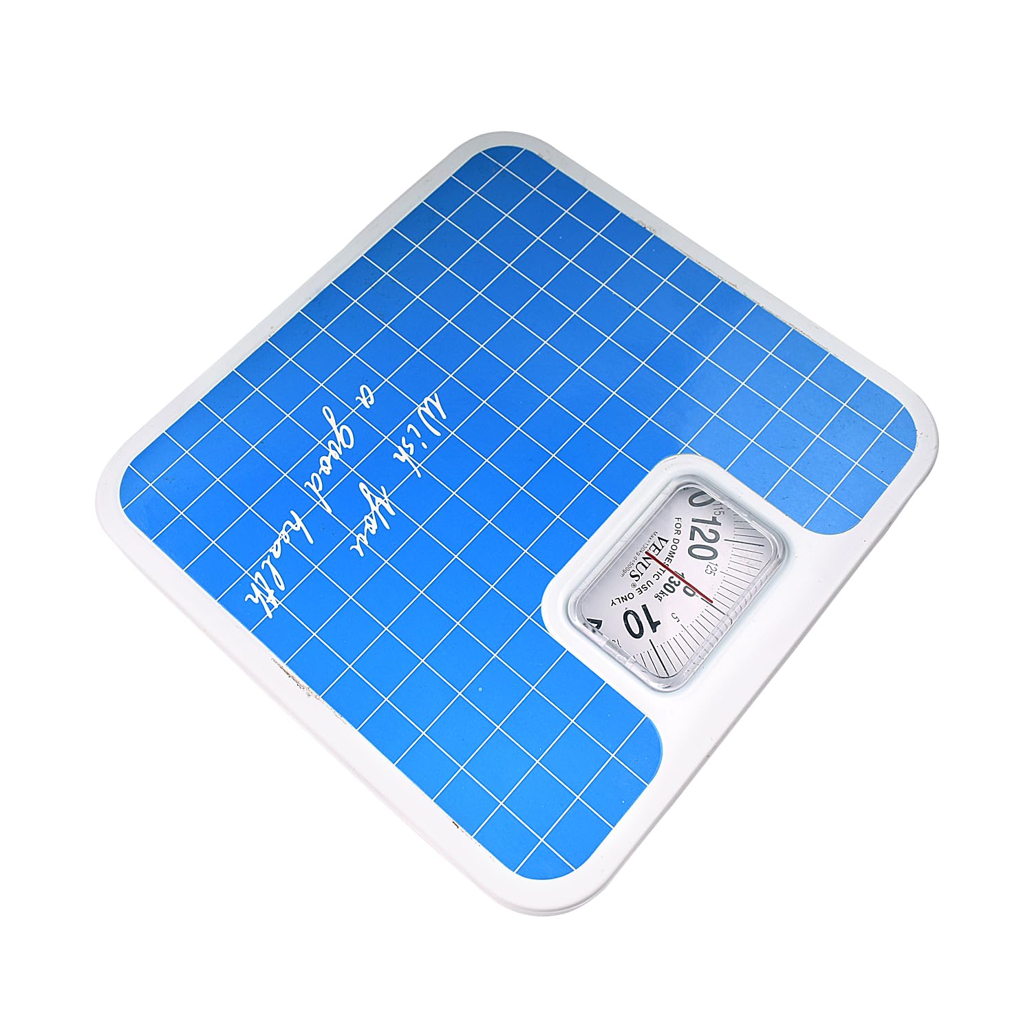 Analog Durable Mechanical Weight Machine Upto 130Kg Capacity for Home Use Weighing Scale (Blue)-picture-29