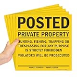 Smartsign “Posted - Private Property, Violators Will be Prosecuted” Sign | 11