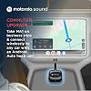 Motorola MA1 Wireless Android Car Adapter - Instant Connection from Smartphone to Car Screen with Easy Setup - Direct Plug-in USB Adapter - Secure Gel Pad Included