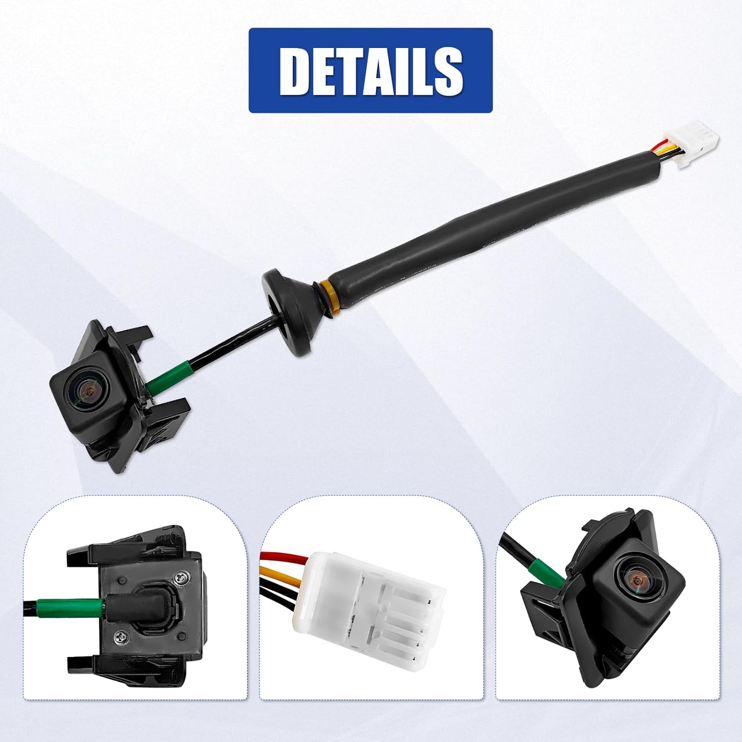 K015-67-RC0A Rear Back Up Camera Compatible with Mazda CX-5 2013 2014 2015 2016 Rear Side View Backup Park Assist Camera Replacement# MA1960108 K01567RC0A KD33-67-RC0 KD3367RC0B KD3367RC0C