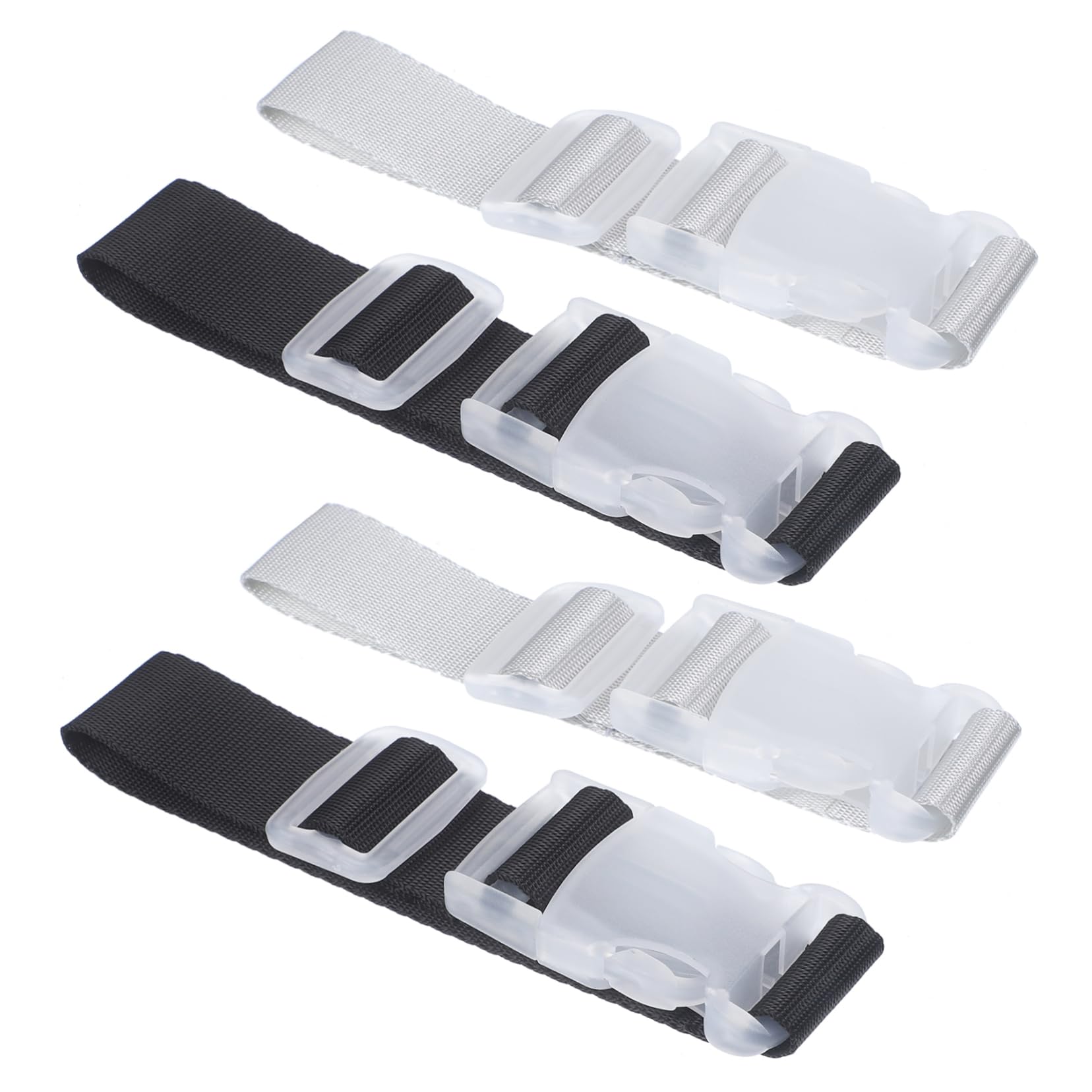 5 Series Portaequipajes para Correas De Equipaje De Viaje Suministros De Equipaje Al Aire Correa De De Maleta Correas De Seguridad Ajustables Poliéster 4 Piezas X 5