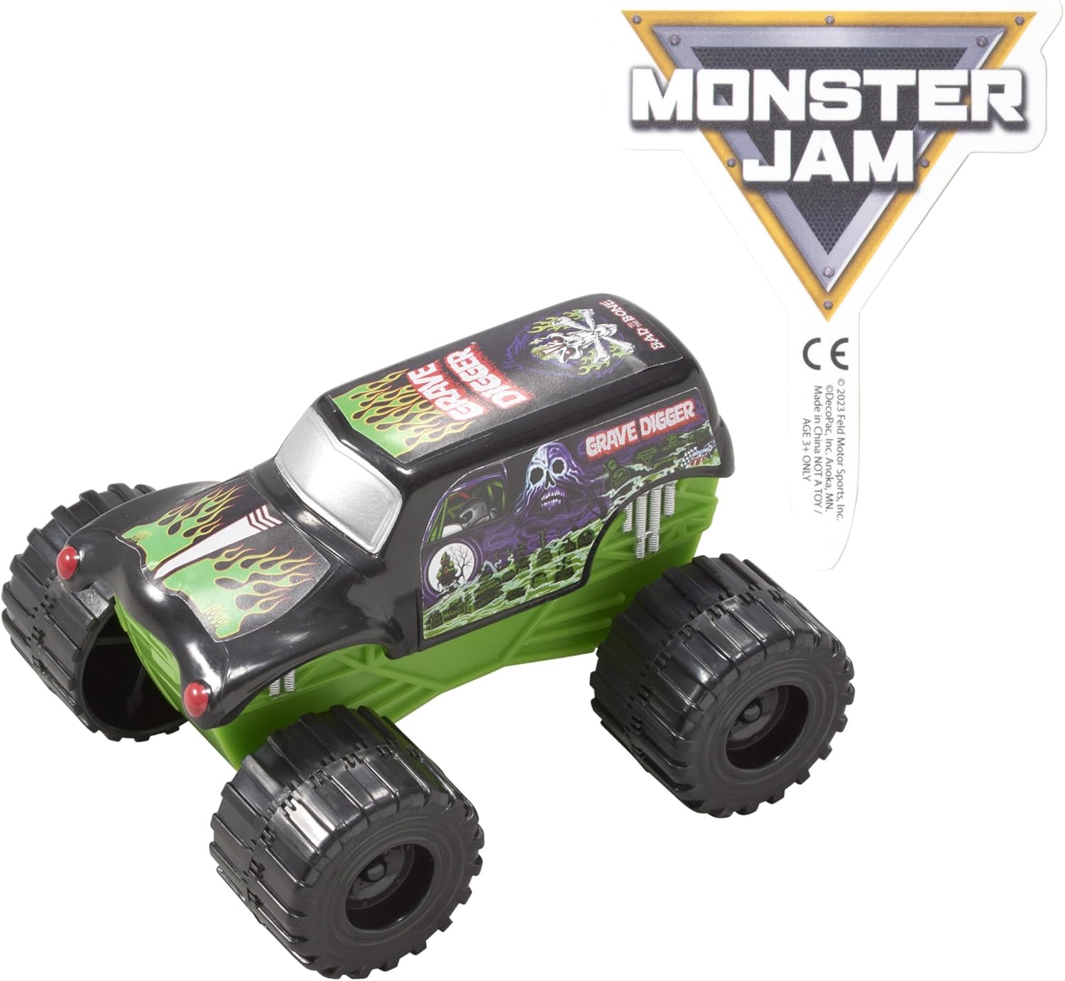 Monster Jam Grave Digger Truck Cake Topper