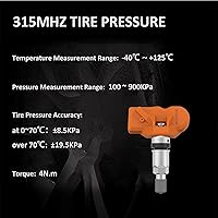 Vista 5 de MOSTPLUS 4 unids TPMS Sistema de Monitoreo de Presión de Neumáticos Sensor 433MHz Compatible con BMW X3 X5 Z4 Mini 36106790054 36106856227