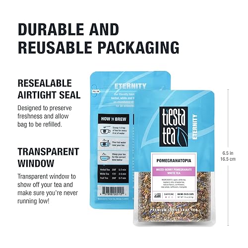 Miniatura 9 de Té de frutas hibisco y arándanos sin cafeína sin OMG mezcla de té de hierbas