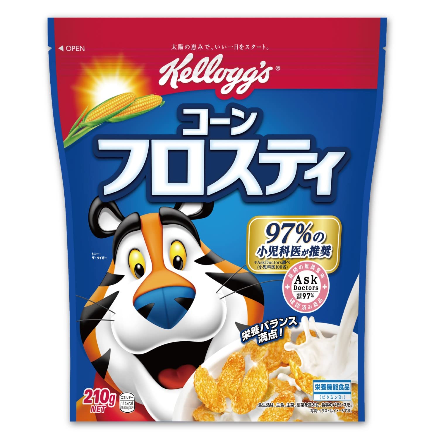 ケロッグ コーンフロスティ 210g商品画像