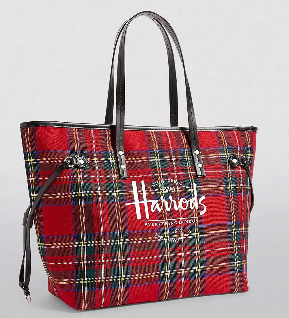 専用ページ ウールタータンチェックボストンバッグ ロイヤルスチュワート Amazon.co.jp: 英国 Harrods [ハロッズ] 2021年 AW ロゴとタータン