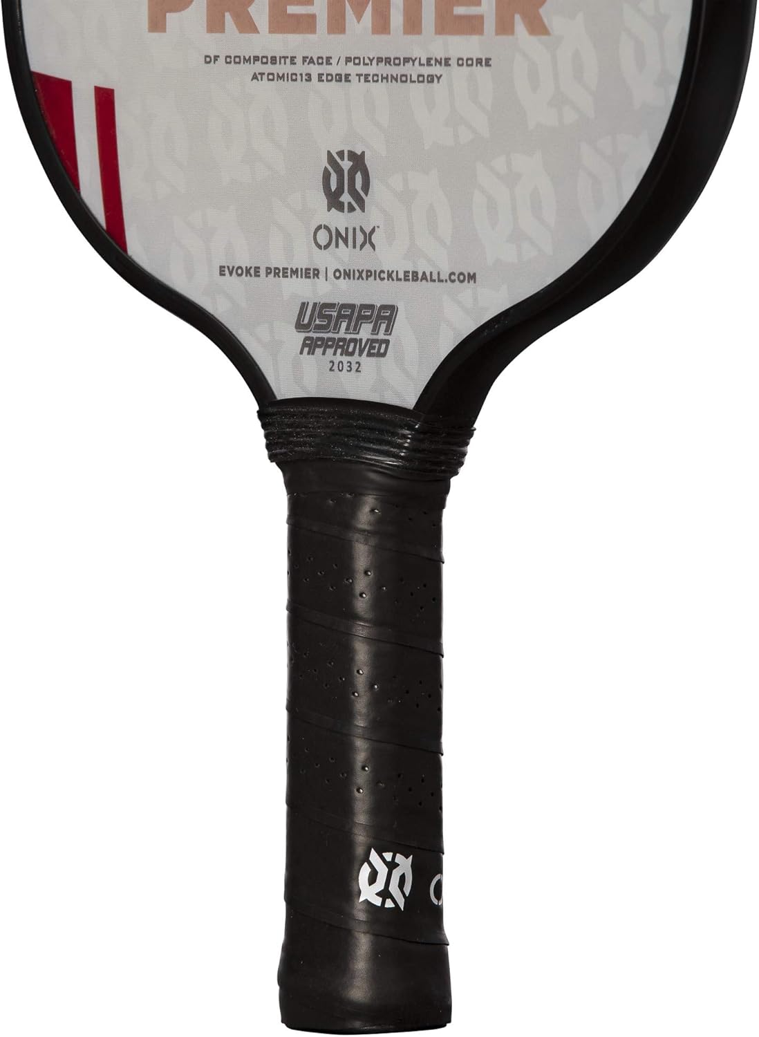 Onix Evoke Premier Professional Tournament Pickleball Paddle Composite Face Impact Paddle Shape