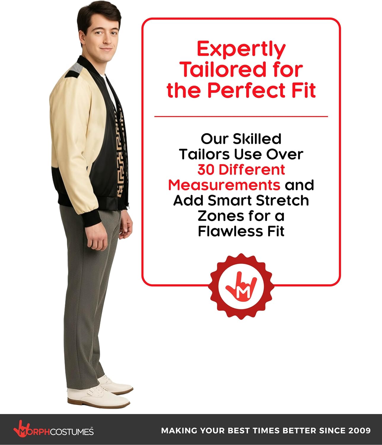 Morph 80s Movie Costumes For Men, Mens 80s Costume, Halloween Costumes For Adults,Halloween Costumes For Men