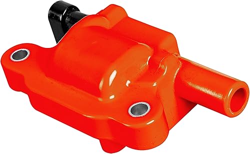 Miniatura 5 de ENA Juego de 8 bobinas de encendido rojas y cable rojo de 0.276 in con 8 bujías de platino compatibles con Chevrolet GMC Avalanche Corvette Impala