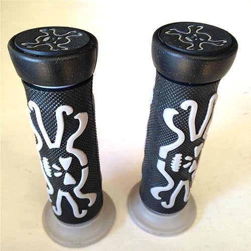 Miniatura 4 de XKMT-Skull Grips GRIY QUAD Compatible con KAWASAKI POLARIS SEADOO WATERCRAFT BOMBARDIER JET SKI FOREMAN RECON RINCON Brute Force Prairie ATV BRUIN