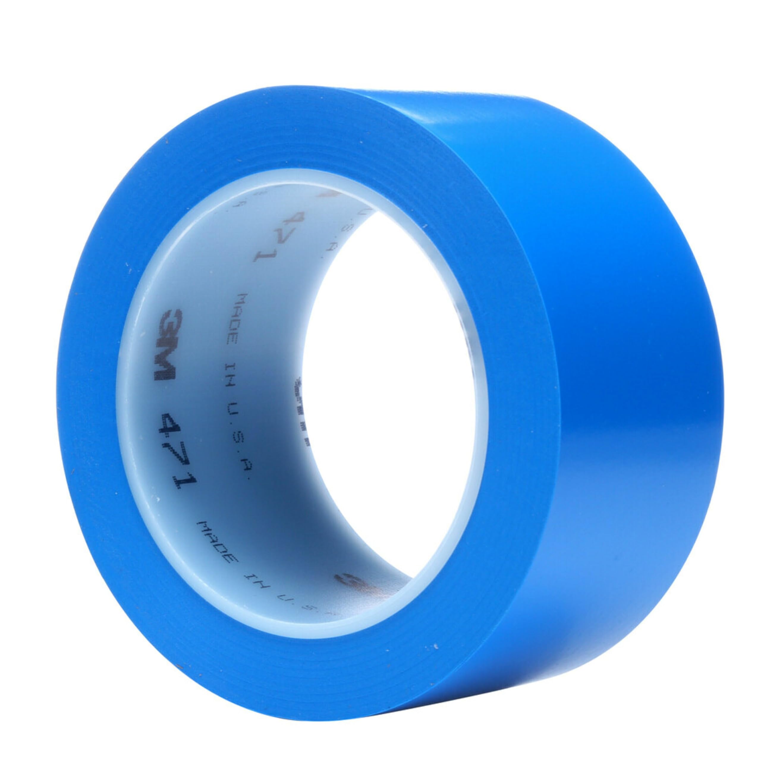 3M 471 Cinta de Marcación y Seguridad, 50 mm x 33 m, 24 unidades, Azul