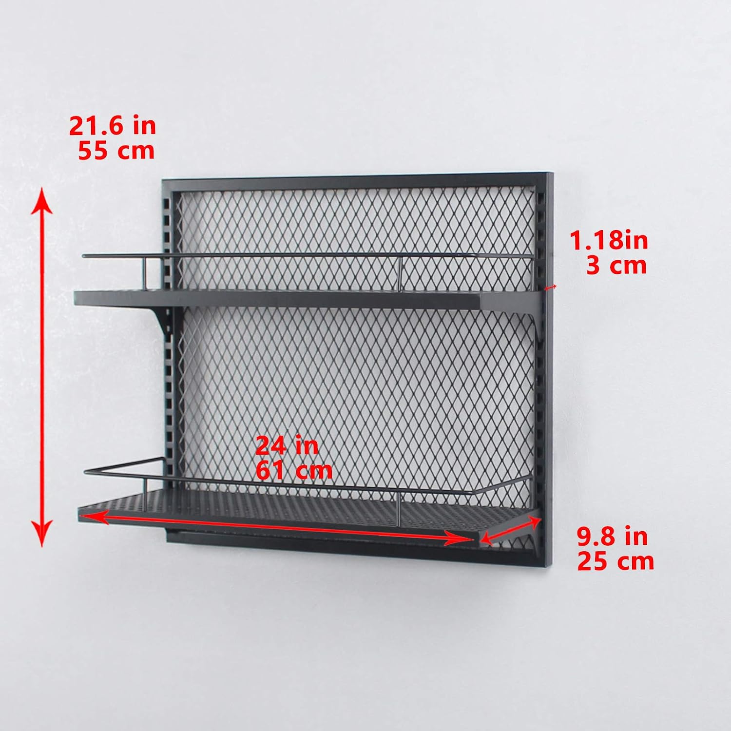 Black Friday - 50% OFF TURSIZ Floating Shelves,Modern Adjustable Floating Bookcase,24 Metal Hung Wall Shelf,2 Tier Utility Storage Decorative Shelves,DIY Floating Bookcase,Rustic Floating Wall Bookshelf Free Shipping Offer TURSIZ Floating Shelves,Modern Adjustable Floating Bookcase,24 Metal Hung Wall Shelf,2 Tier Utility Storage Decorative Shelves,DIY Floating Bookcase,Rustic Floating Wall Bookshelf
