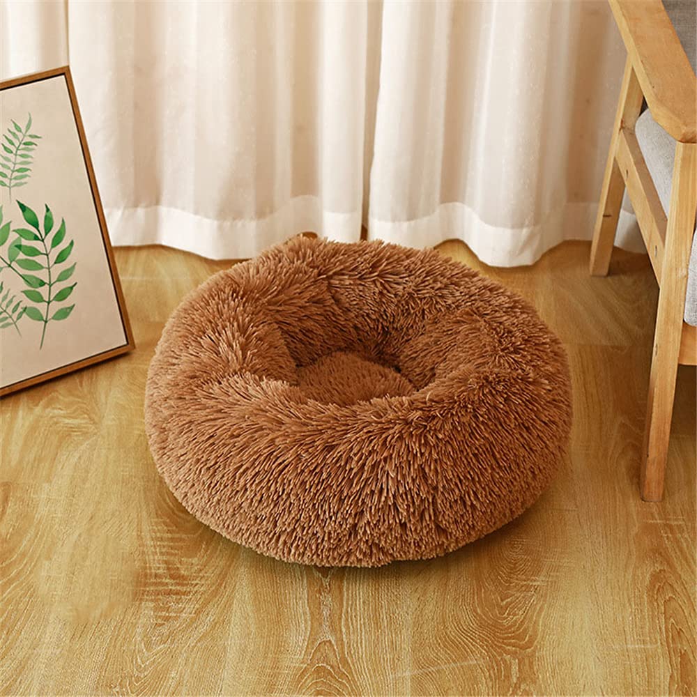 Chickw1 Donut Hundebett – Weich, Waschbar, Rutschfest, Für Kleine Bis Große Hunde & Katzen, 80 Cm