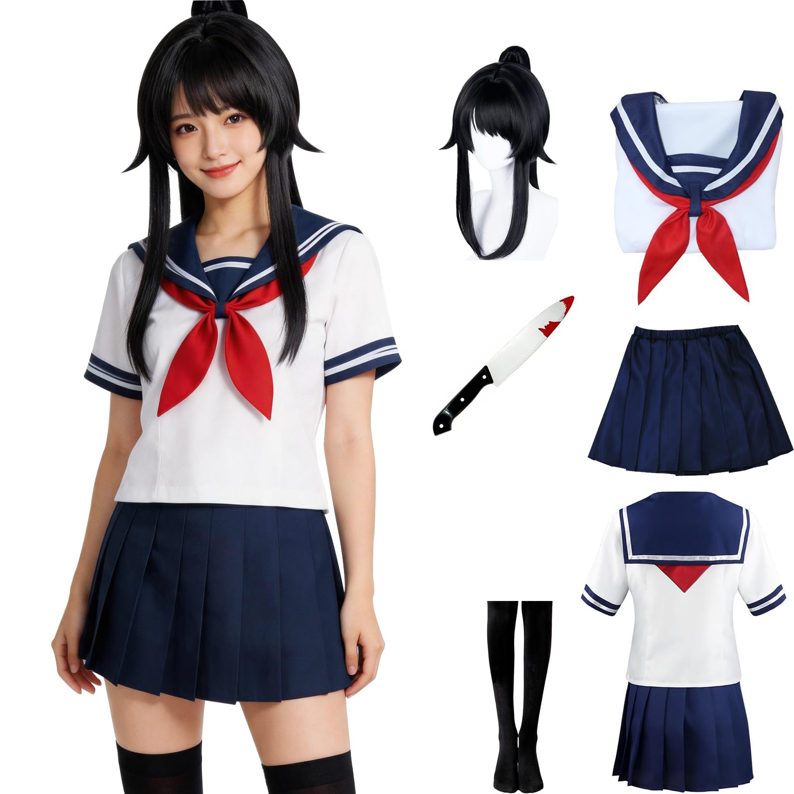 CHUNLEI Anime Ayano Aishi Cosplay Kostüme Uniform Halloween