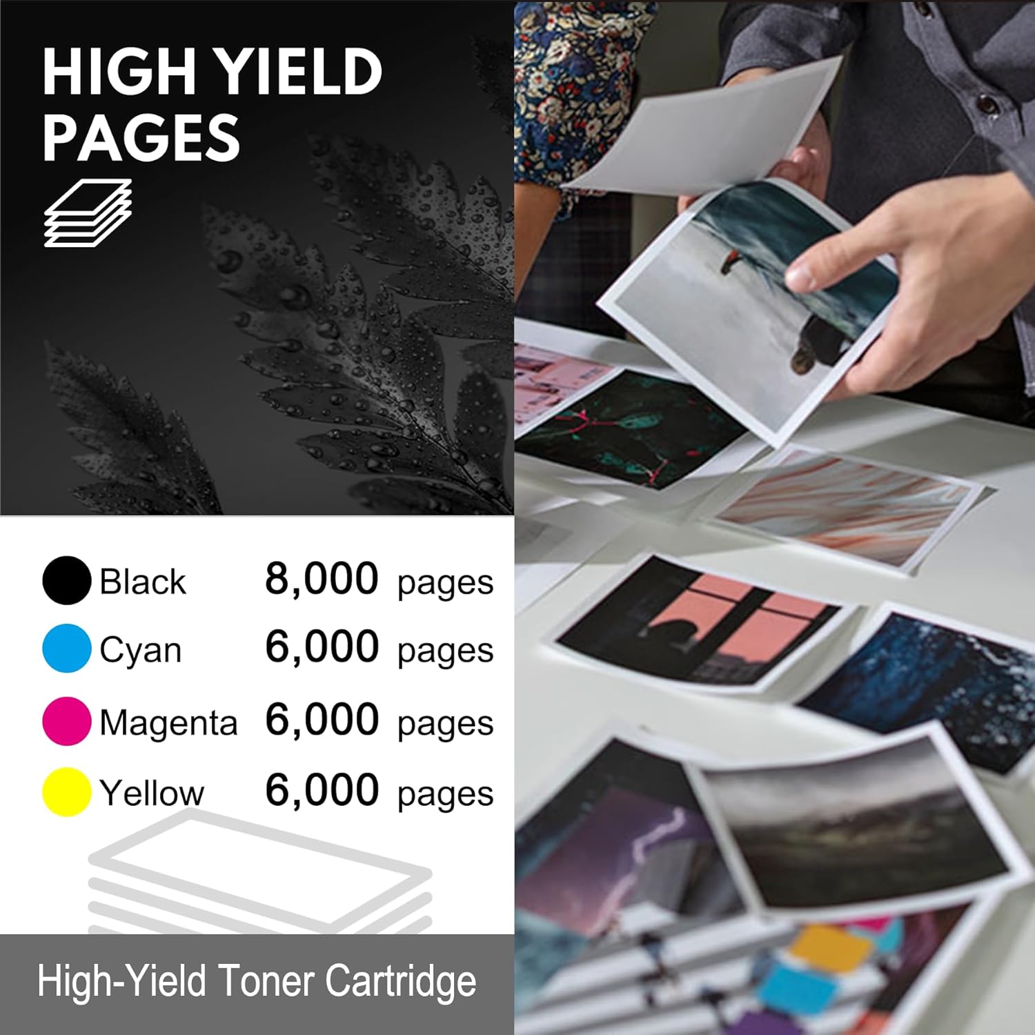 069H 069 Toner Cartridge Set 4-Pack MF753Cdw High Capacity Replacement for Canon Color ImageClass MF753Cdw MF751Cdw LBP674Cdw LBP673Cdw LBP674Cx MF752Cdw MF756Cx Printer (Black Cyan Magenta Yellow)