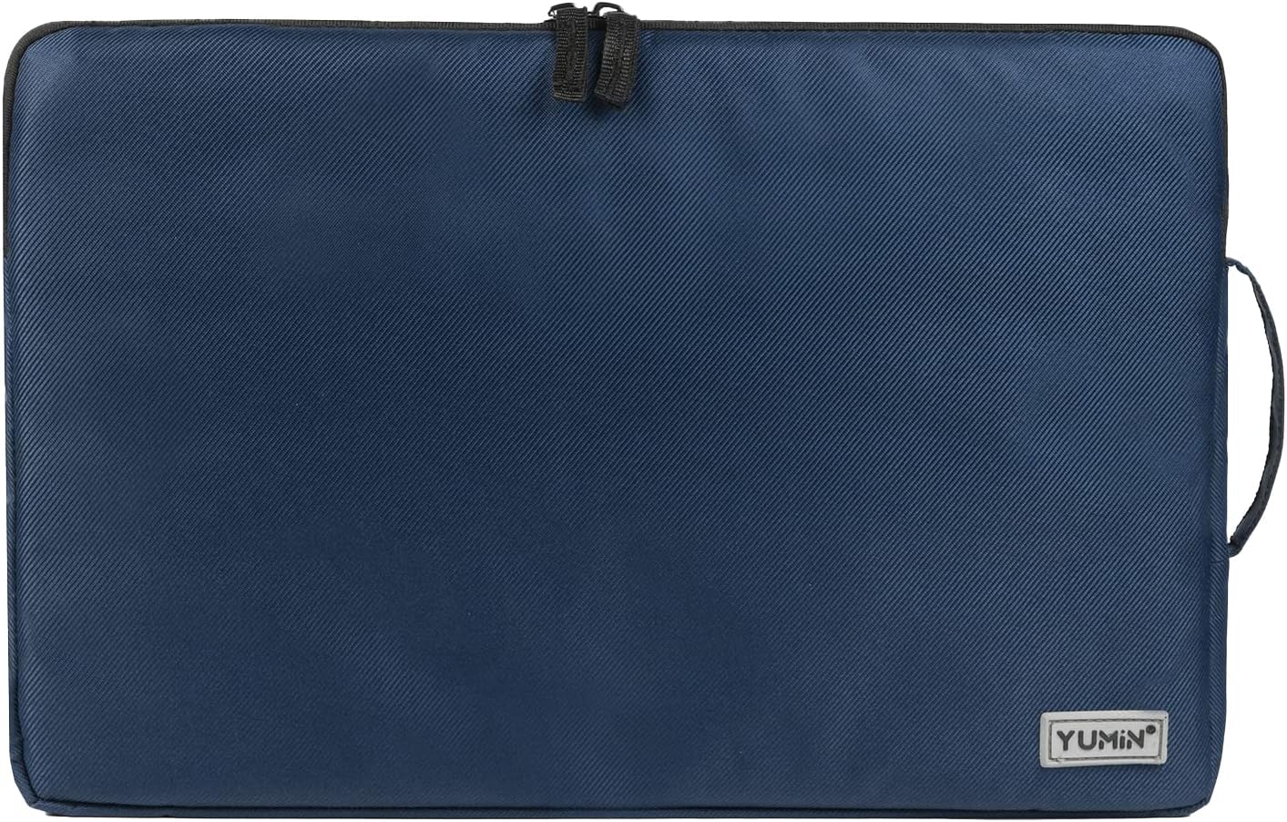Yumin Polyester Laptop Bag Sleeve Case Cover Pouch for 15.6 inch Chromebook MacBook HP Dell Lenovo Asus Acer Ultrabook for Men & Women (Blue)