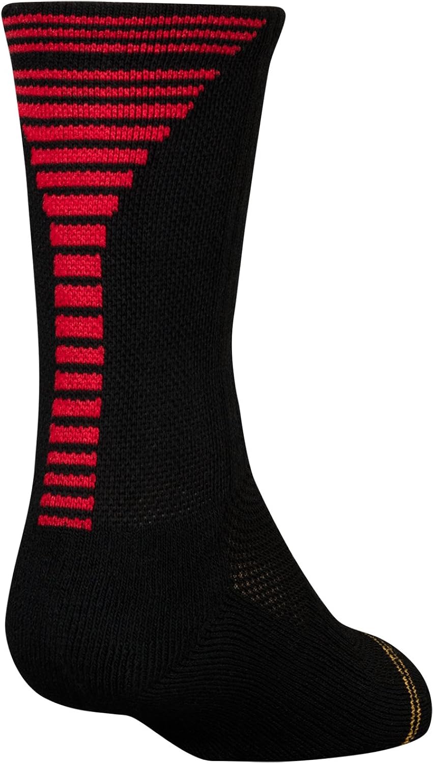 Gold Toe Boys' Ultra Tec Back Stripe Crew, 5-Pair: Clothing, Shoes & Jewelry