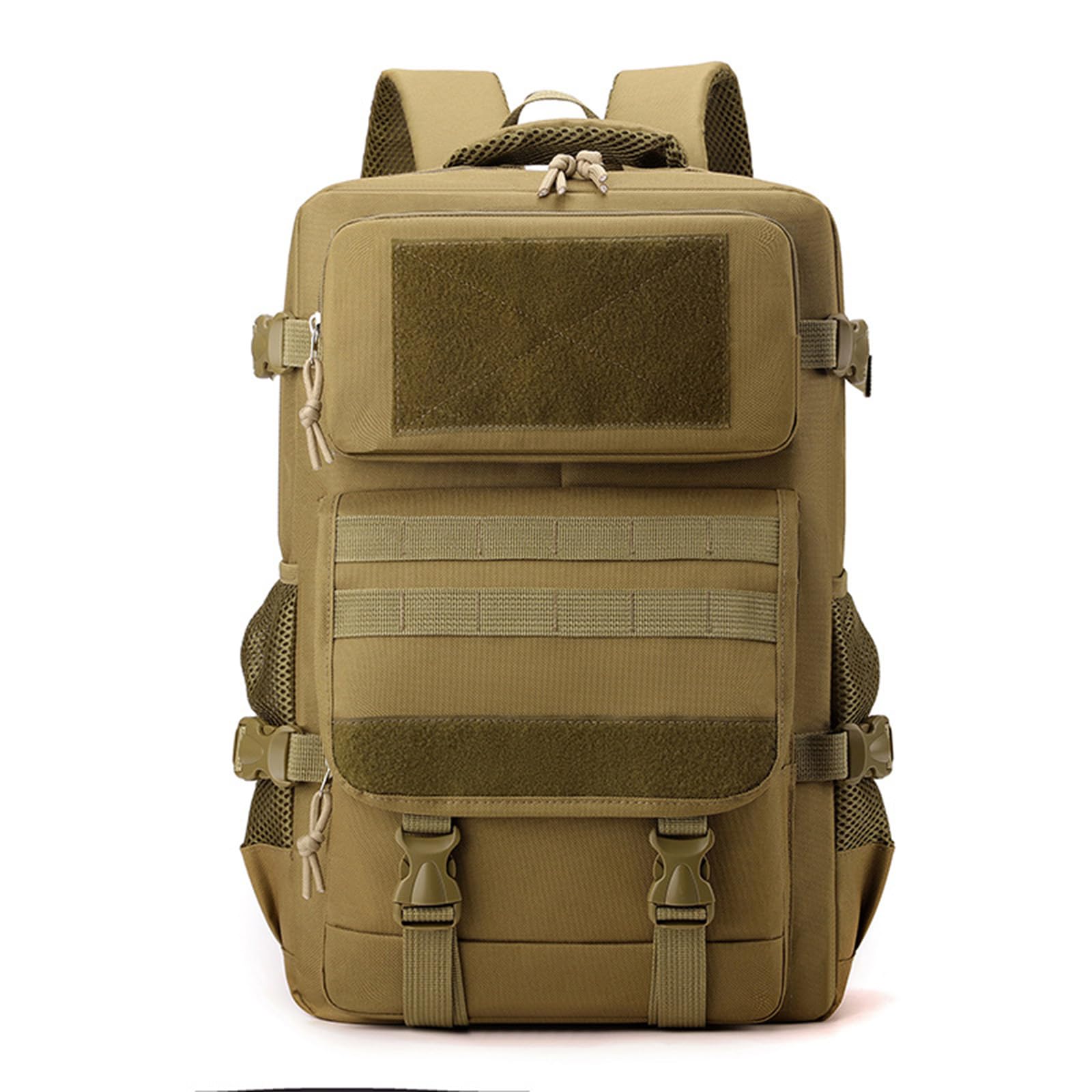 35L Tactical Backpack for Men Molle Backpacks Camping Daypacks,Khaki