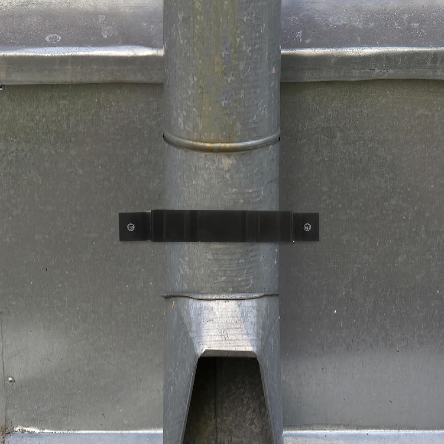 VICASKY Gutter Downspout Attachment Enhances Drainage Efficiency 6pcs Aluminum Alloy with Sleek Aesthetic Design and Prevents Water Overflow, for Industrial and Commercial Drainage